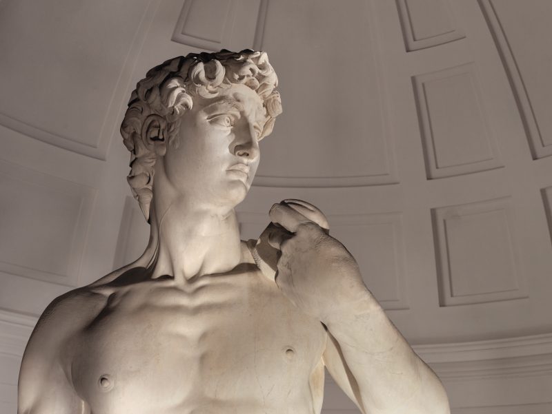 Stampa 3D del David di Michelangelo del Padiglione Italia a Expo Dubai