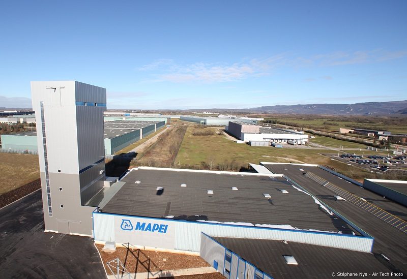 Mapei, terzo stabilimento in Francia