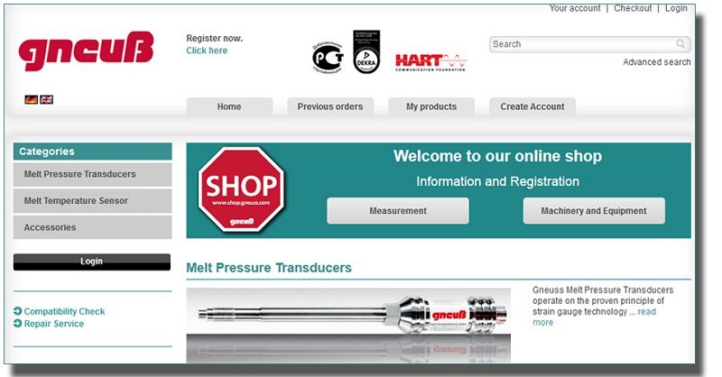 Aperto lo shop online di Gneuss
