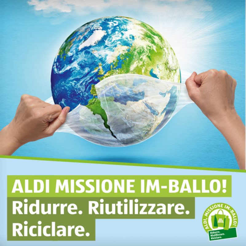 Aldi, Missione Im-Ballo!, il packaging è sempre più sostenibile