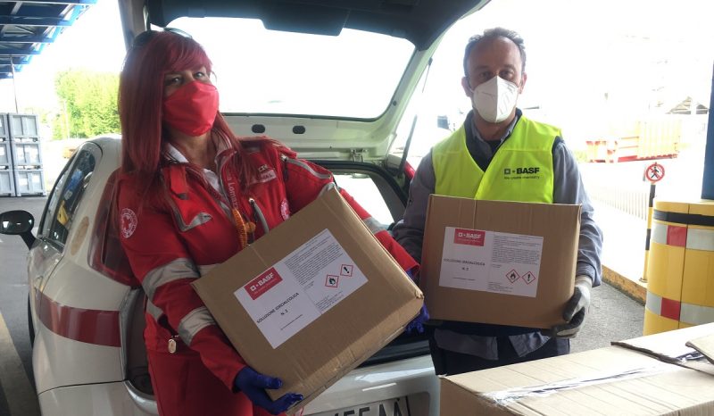Basf Italia in campo contro l’emergenza Covid-19