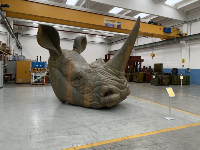 Arte in fabbrica: IMG porta in azienda le opere di Stefano Bombardieri