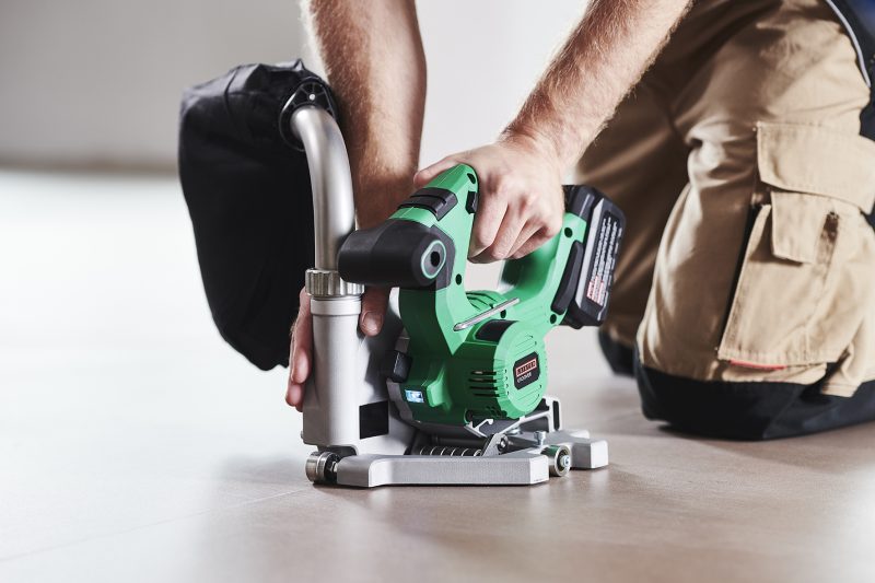 Scanalatrice Leister per fresatura di fughe