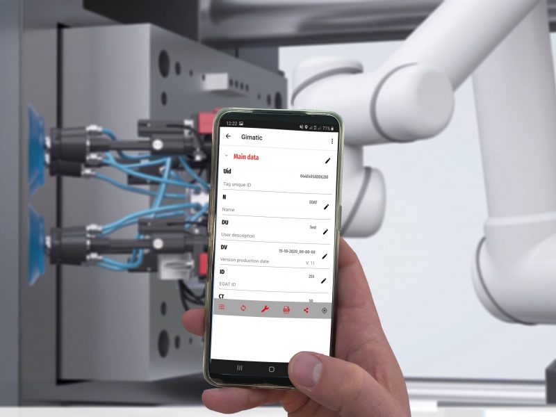 Controllo della produttività: riconoscimento touchless RFID