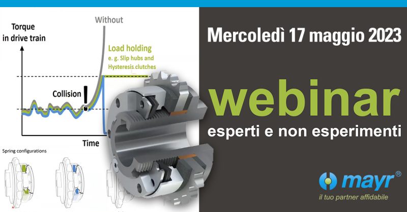 Webinar Mayr sui limitatori di coppia: mercoledì 17 maggio