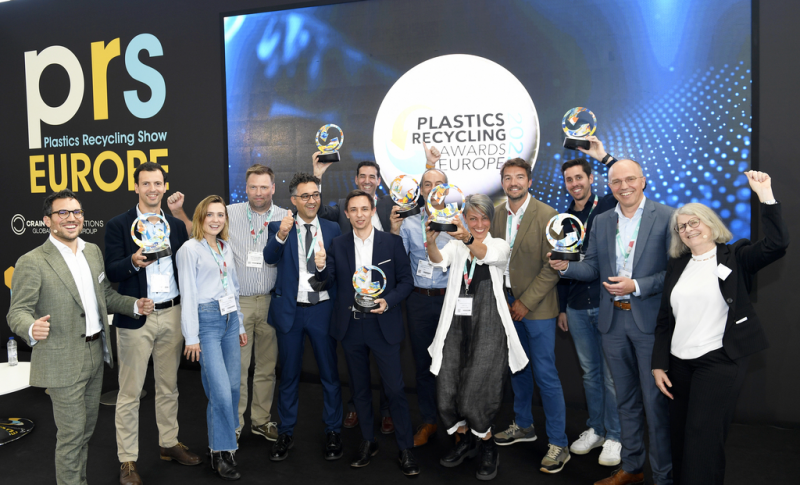 Plastics Recycling Awards Europe 2023: annunciati i finalisti