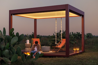 Gazebo, originalità di Sprech nei materiali e nel design