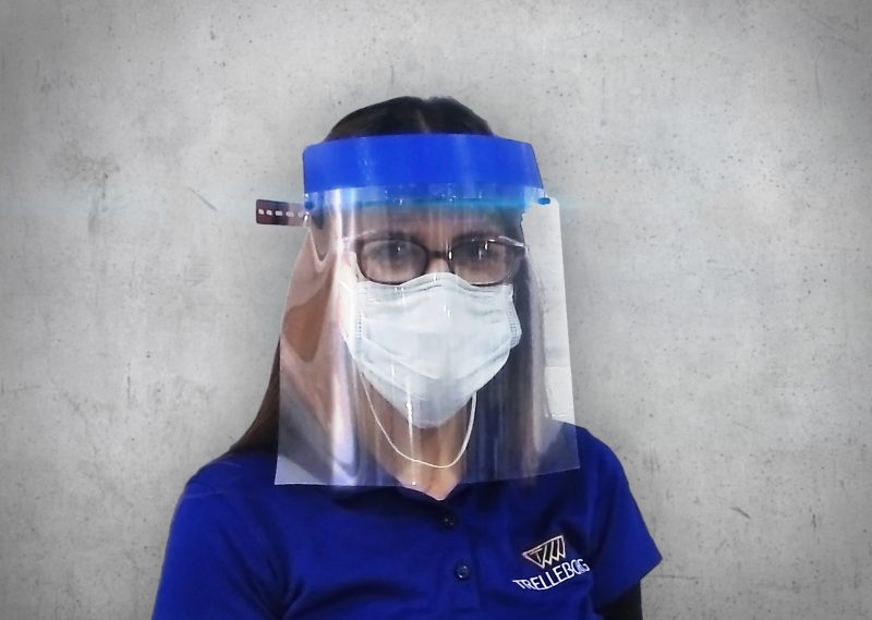 Trelleborg fornisce a Boeing componenti per visiere di protezione stampate in 3D