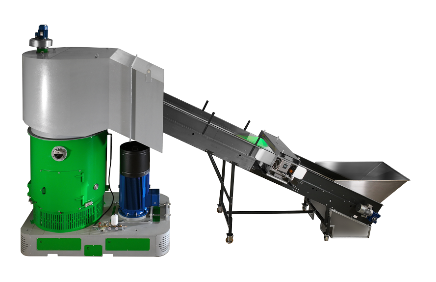 Densificatore Liontek di Tecnova per il riciclo delle materie plastiche