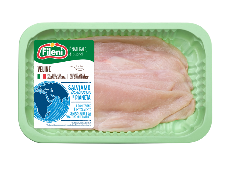 Fileni si affida al Mater-Bi di Novamont