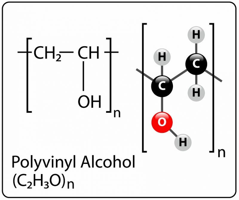 Alcool polivinilico (PVA, PVOH, PVAl): caratteristiche e impieghi