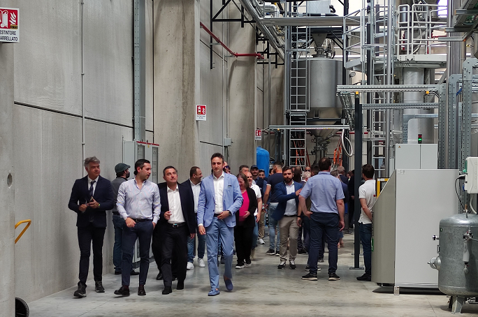 Alpla inaugura impianto di riciclo del PET ad Anagni