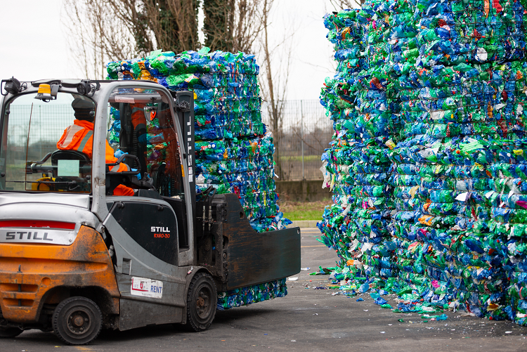 Record di riciclo degli imballaggi in plastica in Germania