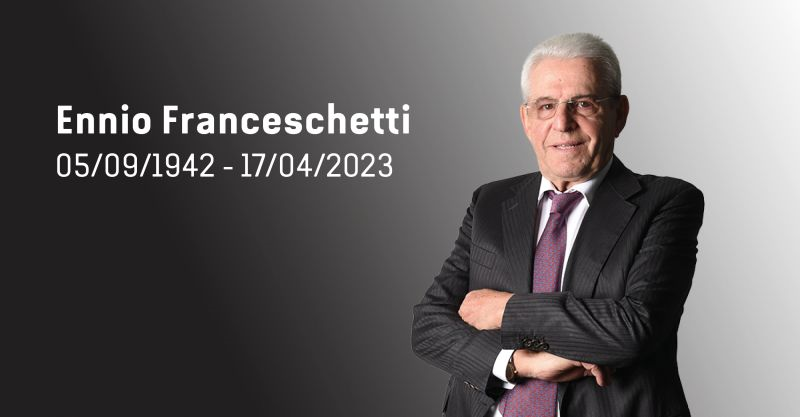La scomparsa di Ennio Franceschetti, fondatore di Gefran