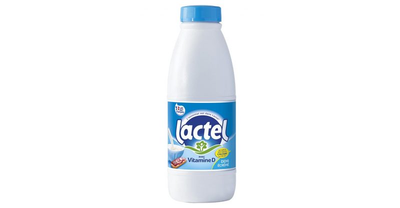 Bottiglie per latte in HDPE da riciclo post-consumo
