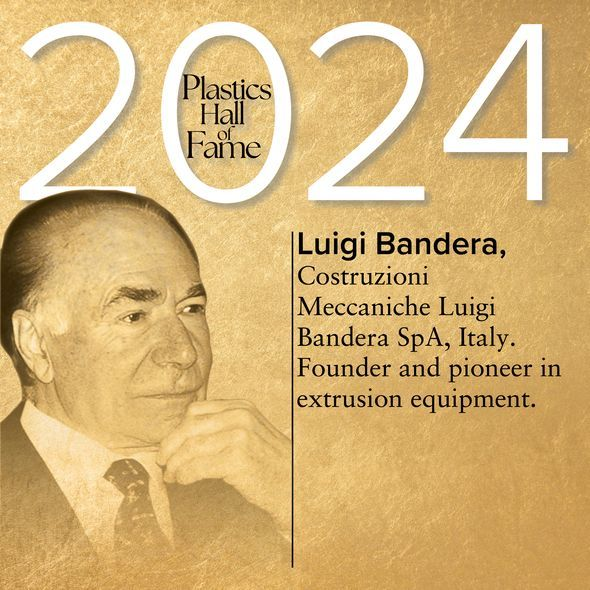 Luigi Bandera entra a far parte della Plastics Hall of Fame