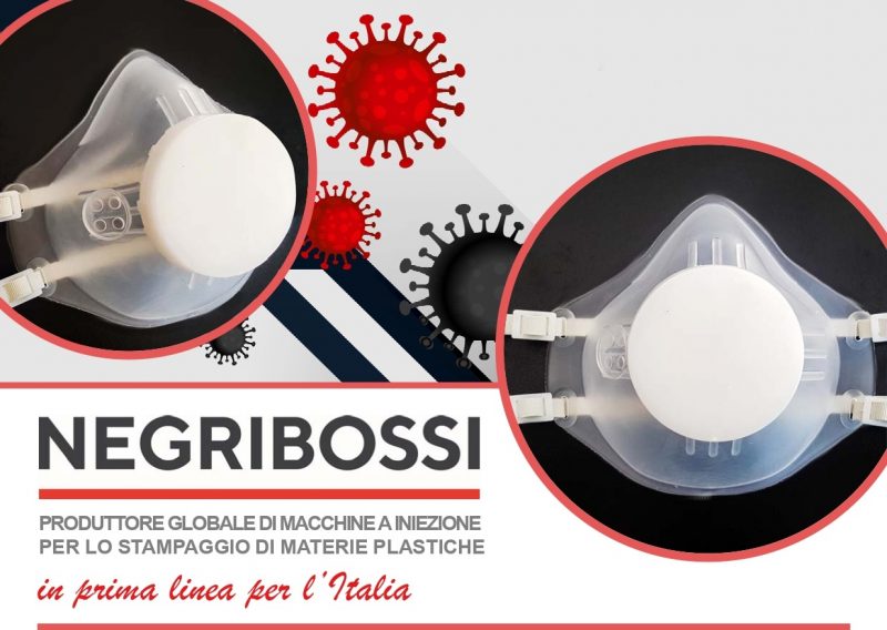 Negri Bossi, due presse stampano mascherine