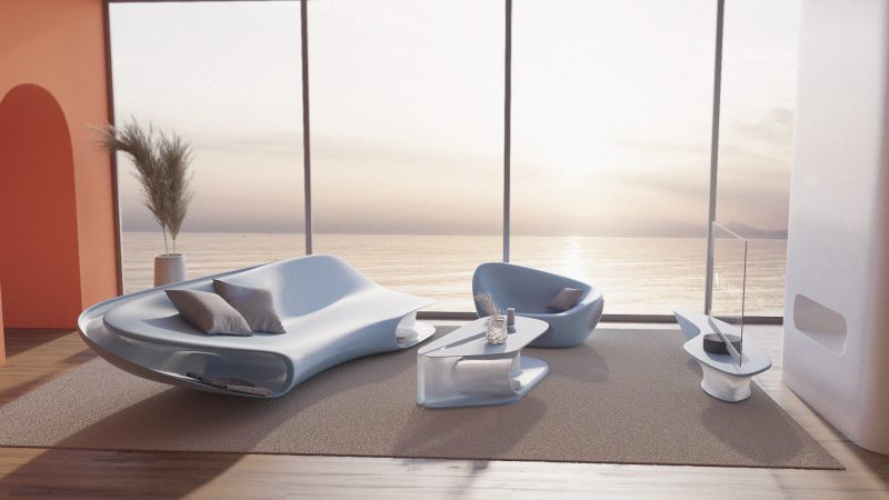 Oceana by Karim Rashid, la plastica marina diventa design