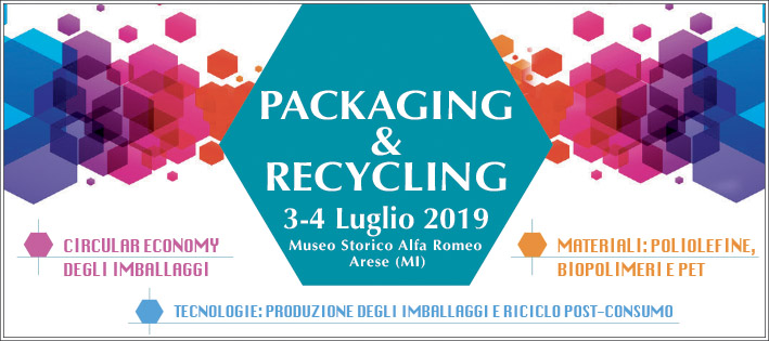 Packaging & Recycling Forum: imballaggi ed economia circolare