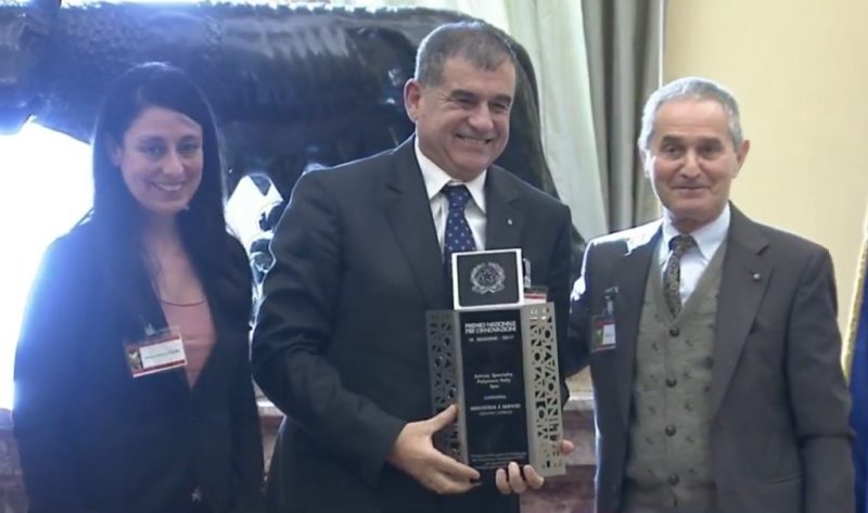 Solvay Specialty Polymers Italy riceve il Premio dei Premi 2017